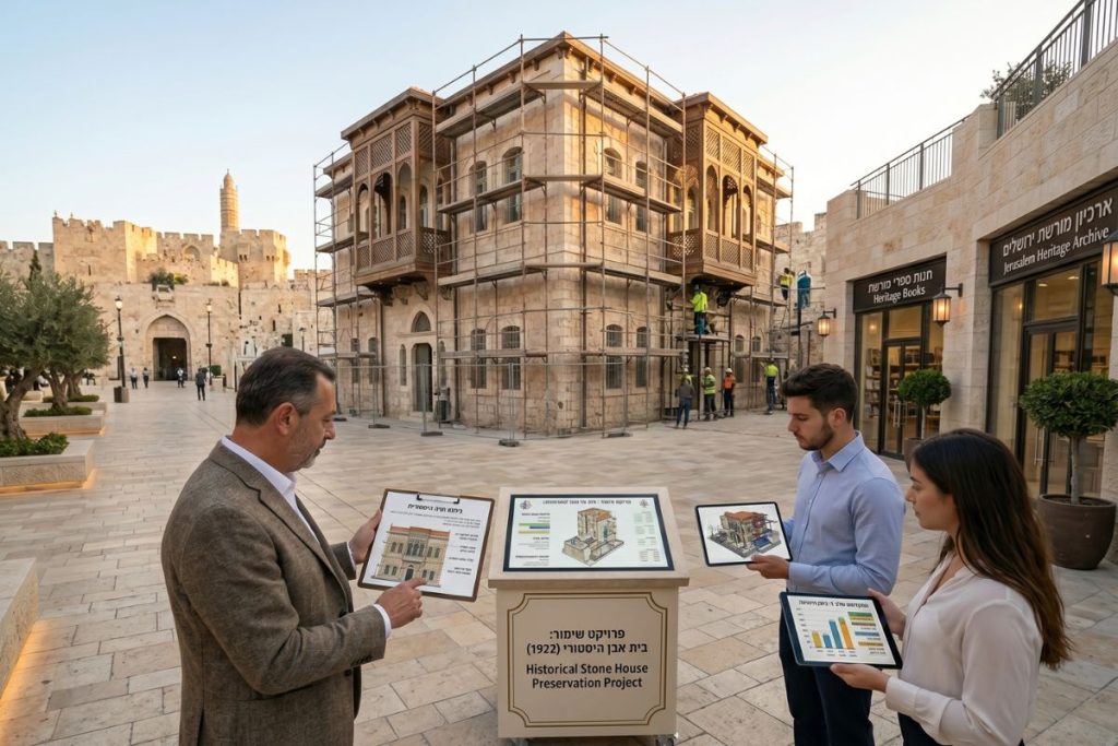 מבנים לשימור ונכסים היסטוריים